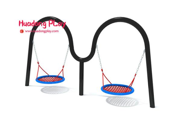 Buy cheap High Safety Outdoor Swing Sets Long Life Span Uv Resistant Safety - Oriented from wholesalers