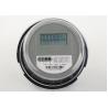 Buy cheap Hot Type Electronic Plug Energy Meter / Round Single Phase Watt Hour Meter from wholesalers