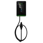 7KW 11KW 21KW Black Wall-Mounted Electric Vehicle AC Charging Pile
