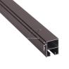 Buy cheap Powder Coating Extruded Wardrobe Aluminium Profile For Sliding Closet Door Frame from wholesalers