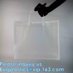 Gift Bag, Promotional Clear Transparent PP Shopping Bag Hard Plastic Bag, Pp