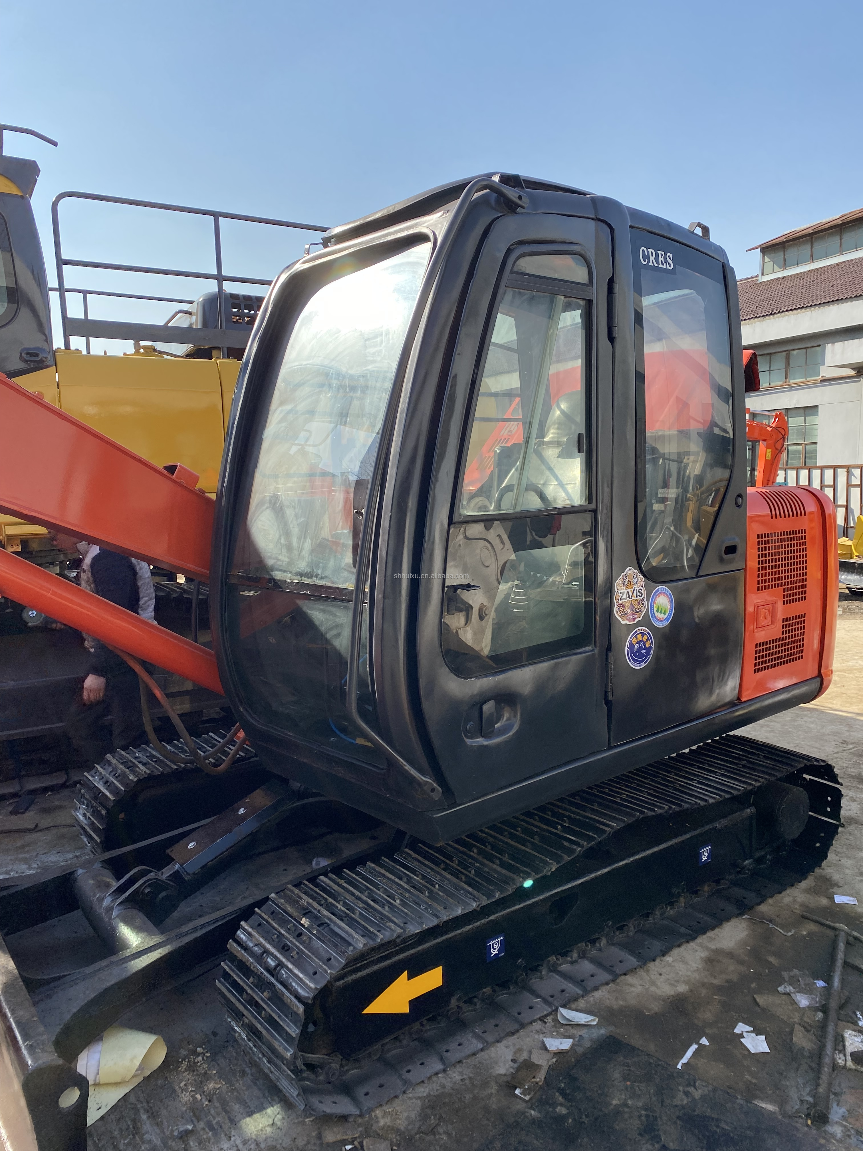 Hitachi in stock used hitachi mini excavator zx60 japan 2000 /Used mini digger Hitachi ZX60 Cheap price