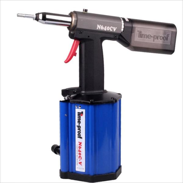 Buy cheap Industrial Air Hydraulic Riveter Pneumatic Riveting Tools 26 mm Stroke from wholesalers