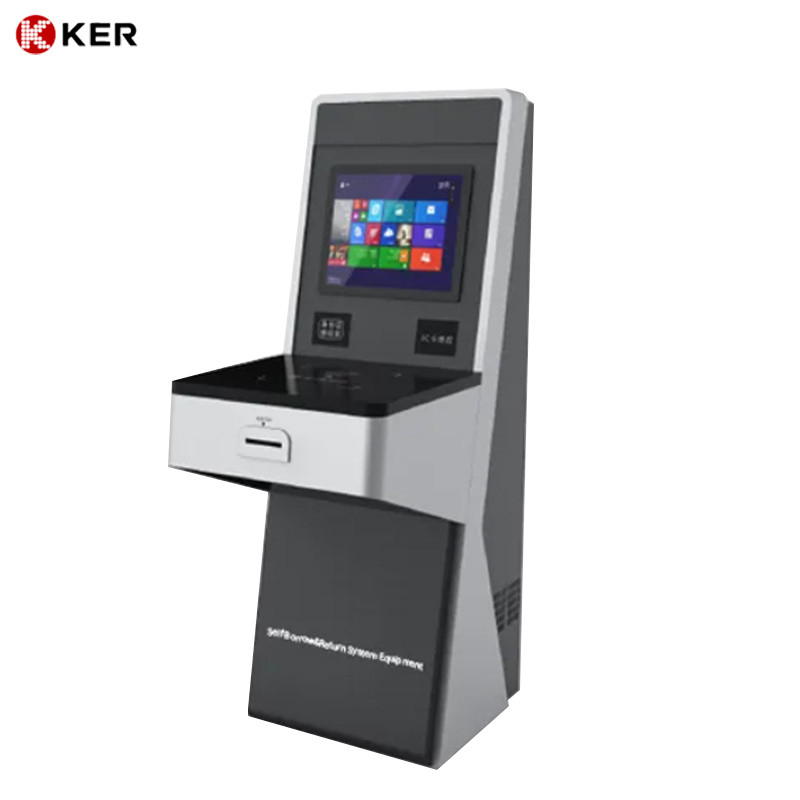 Rfid Library Automation Management Books Books Check In / Out Self Service Kiosk Machine Self-Scanning Library Kiosks
