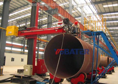 Buy cheap Plasma Longitudinal Welding Machine for storage tank for straight seam welding from wholesalers