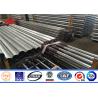 Buy cheap 32m Galvanized Transmission Steel Tubular Electric Pole from wholesalers