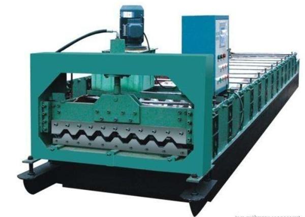Buy cheap Colored Steel Roof Panel Roll Forming Machine Producing 750mm Width Tiles from wholesalers