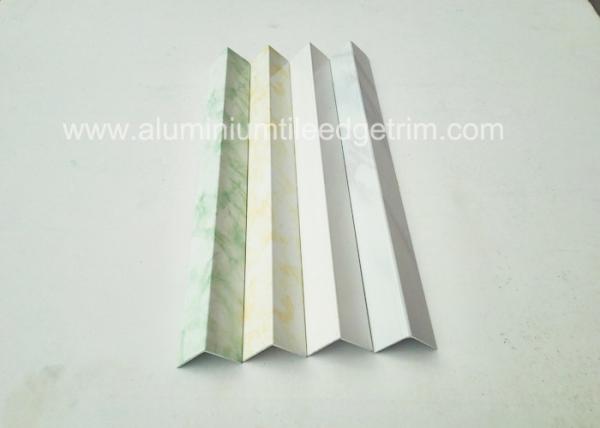 Buy cheap Powder Coating Marbling Aluminum Corner Guards Profile / Wall Corner Edge Protectors from wholesalers