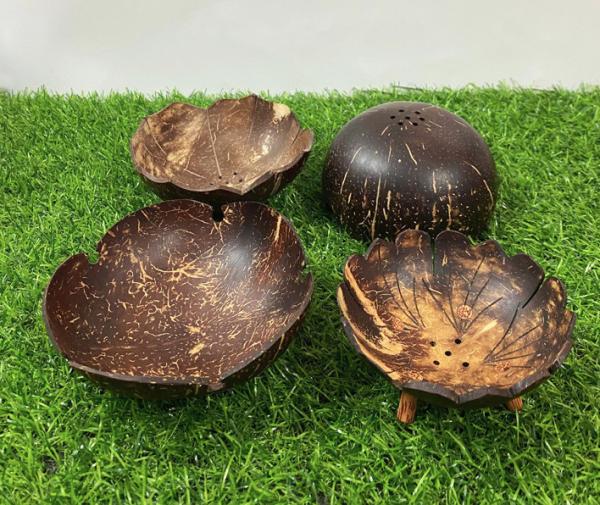 Buy cheap Firlar Bathroom Coconut Shell Soap Box Natural Handmade For Kitchen Tub from wholesalers