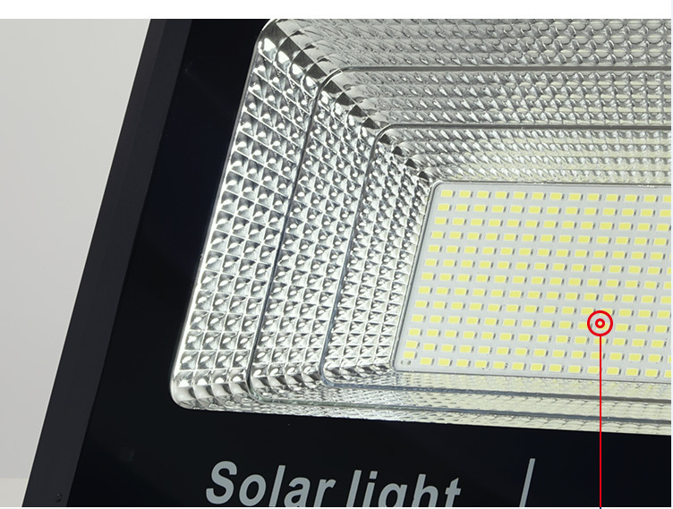 IP67 ABS 200W Solar LED Flood Lights With Radar
