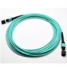 Buy cheap LSZH Jacket OM3 MPO Trunk Cable 12 Core UPC 30m Multimode from wholesalers
