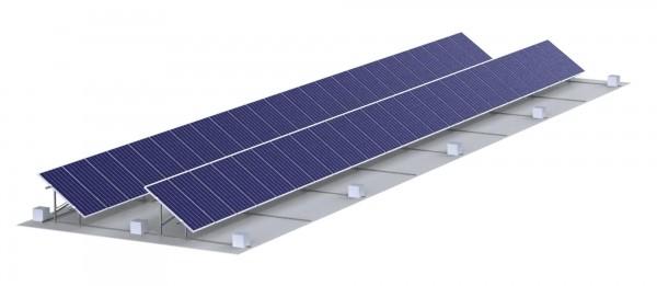 Buy cheap Adjustable Solar Panel Ground Mounting Systems Racking 10 30 Tilt Angle High Corrosion Resistance from wholesalers