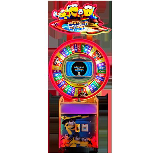 Buy cheap Minions Wheel Space Ejection Bear Lottery Ticket Machine Customized Logo from wholesalers
