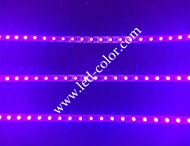 dc12v 60led 14.4w per m uv led tape