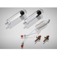 Buy cheap C01-006-10 Double Cylinder 100ml Pressure Injector Syringe product
