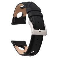 Buy cheap Cowhide Leather Watch Strap Bands Adjustable Size 18 19 20 21 22 24mm product