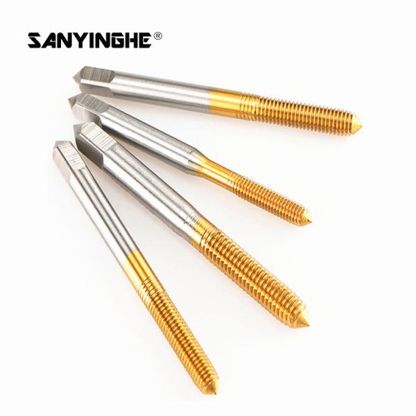 Buy cheap M1/M2/M3 Stainless Steel Special Chip-Free Extruding Titanium-Plated Tap For Extrusion Tap Machine from wholesalers