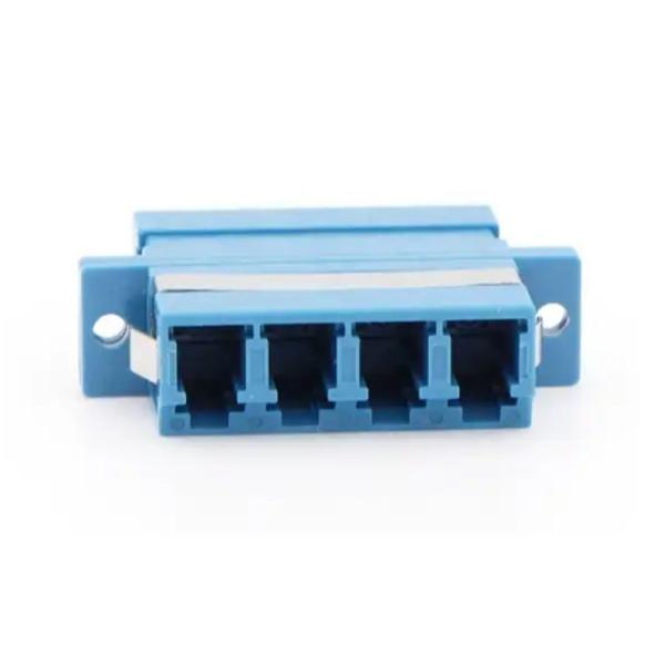 Buy cheap FTTH Jumper Port Coupler Fiber Optic Adapter Blue/Green/Red/Yellow Ferrule Type APC/UPC from wholesalers