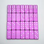Double 6 Six Metal Domino Set With 28 Giant Aluminum Alloy Domino Blocks Laser