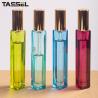 Buy cheap 15ml Mini Perfume Empty Glass Spray Bottles Square With Crimp On Sprayer Aluminum Cap from wholesalers