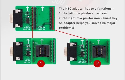 CGDI MB with Full Adapter including EIS Test Line + ELV Adapter + ELV Simulator + AC Adapter + New NEC Adapter Get
