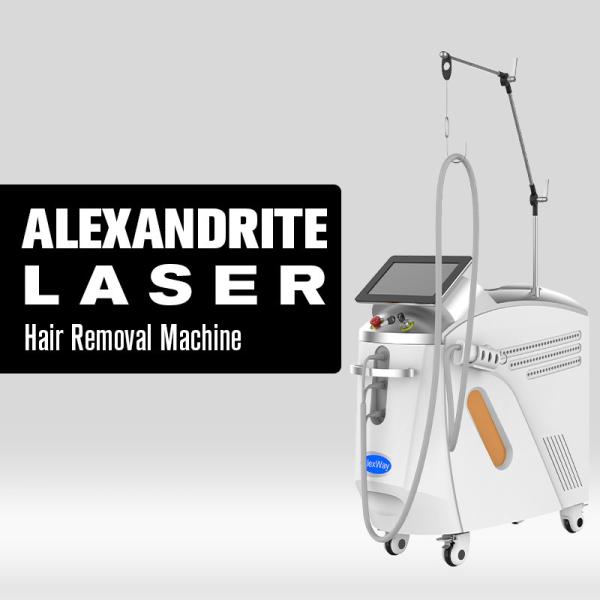 Buy cheap Gentle Alexandrite Laser Hair Removal Machine Permanent Painless 4000W from wholesalers