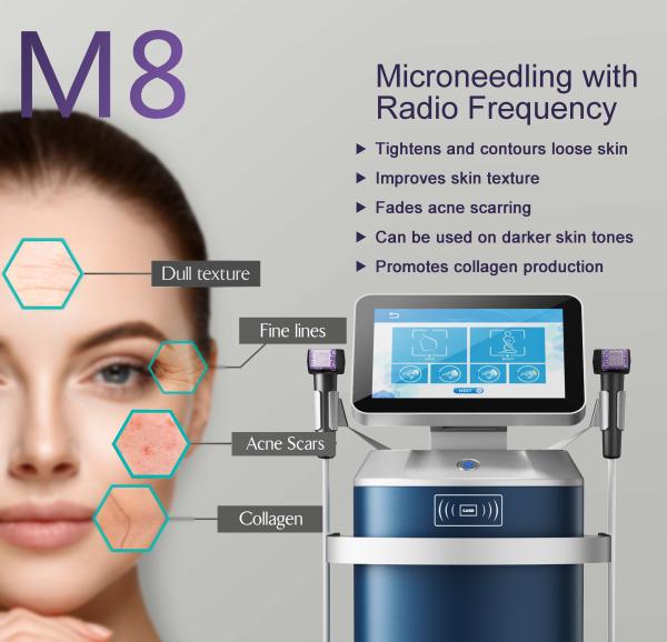 Buy cheap Neck Pore Tighten Treatment Fractional RF Machine 7mm Depth from wholesalers