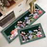 Buy cheap Plant Flower Printing Kitchen Floor Mats Non Slip 40*60mm Rectangle from wholesalers