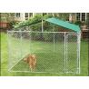 Buy cheap Sliver Color Large Galvanized Dog Kennel With Top Various Materials 10'*10'*6 from wholesalers