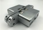 Chrome Zinc Alloy Heavy Duty Hidden Door Hinges For 50mm Wooden Door