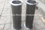 Buy cheap Wedge Wire 304L Stainless Steel Wire Mesh Filter Self Cleaning V Shaped OD 620mm from wholesalers