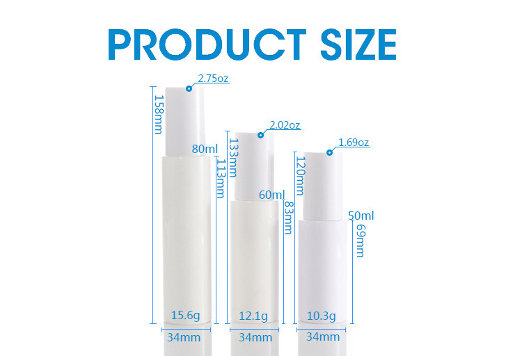 1.69oz 50ml High Cover Sprayer Plastic Bottle Screen Printing