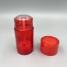 Buy cheap Red 75g Custom Deodorant Stick Container Round AS With Printing from wholesalers