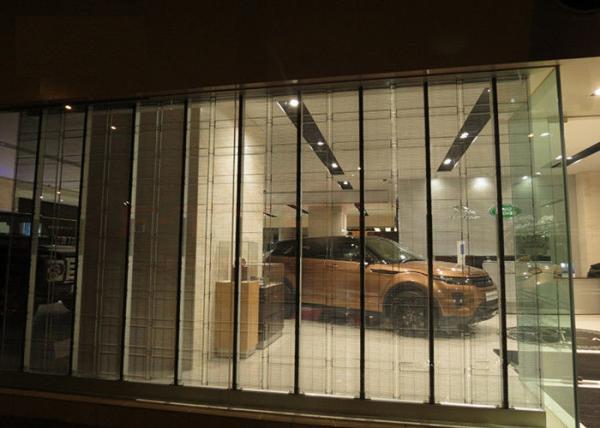 Buy cheap High Definition Transparent LED Display Panel , Shopping Malls Clear LED Screen from wholesalers