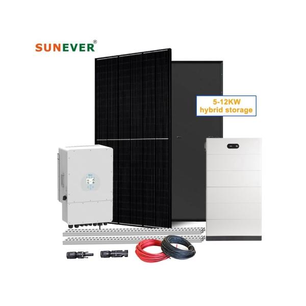 Buy cheap 48Vdc Hybrid On Grid Solar Battery Storage 3kw Solar System On Grid from wholesalers