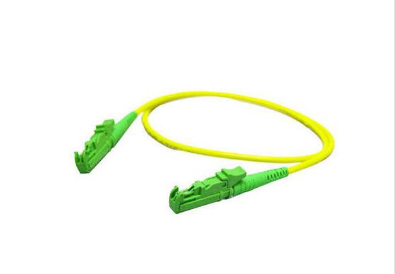 Buy cheap 2.0mm Simplex Yellow Fiber Optic Patch Cord Single Mode G657A E2000 / APC from wholesalers