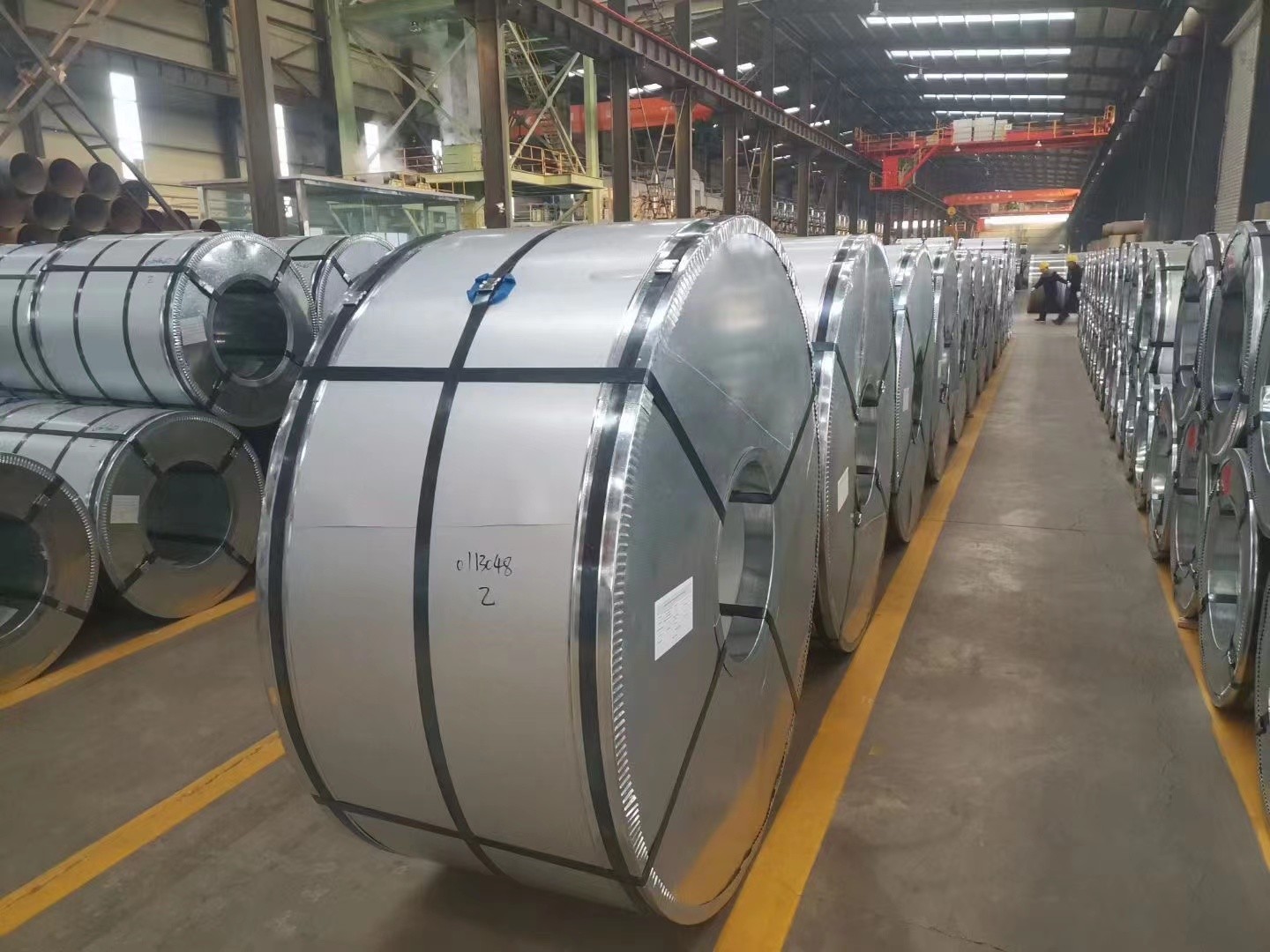 Zero Spangle DX51D Electro Galvanized Steel Coil 170-350n/Mm2 Yield Strength