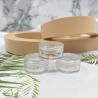 Buy cheap Portable Small Plastic Cosmetic Jars Trial Set Eye Cream 3g 5g 8g Metallized from wholesalers