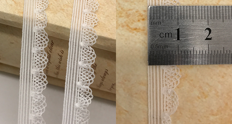Personal ylon Polyester Webbing Custom Bra Band Roll Printed Knitted Elastic Band