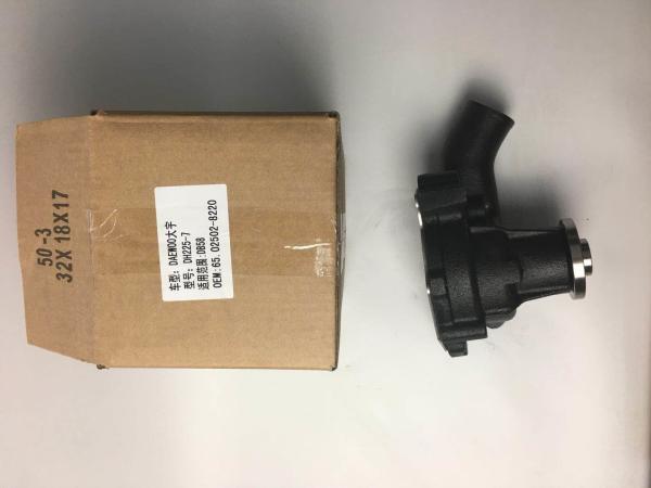 Buy cheap Daewoo Water Pump Daewoo Excavator Parts For DH225-7 DB58 65 02502-8220 from wholesalers