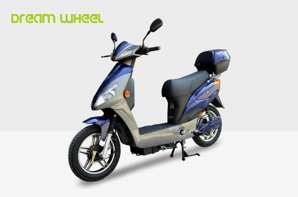 Buy cheap 25km/h Battery Operated Electric Scooter Pedal Assist 16" X 3.0 Tire Drum Brake from wholesalers