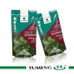 Front Transparent Mylar Aluminum Foil Banana Leaf Smoking Wraps Cigar Packaging