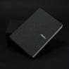Buy cheap 240 Pages Hardcover College Ruled Notebook Black Color Fine PU Leather Material from wholesalers