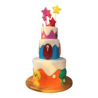 Buy cheap Cake Lollipop Art Outdoor Fiberglass Sculpture Painted Color For Window Display product