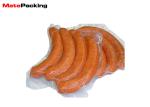 Three Side Seal Vacuum Seal Food Bags Transparent For Meat / Sausage Packaging