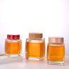 Buy cheap Eco Friendly 360ml 750ml Square Glass Honey Jars With Metal Lid from wholesalers