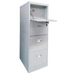 Buy cheap Safety 4-Drawer Filing Cabinet Steel Drawer Cabinet For A4 File Holder And Valuable Belongings from wholesalers