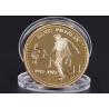 Buy cheap Gold Silver Color Custom Sports Medals Brass Material As Commemorative Coin In Activity from wholesalers