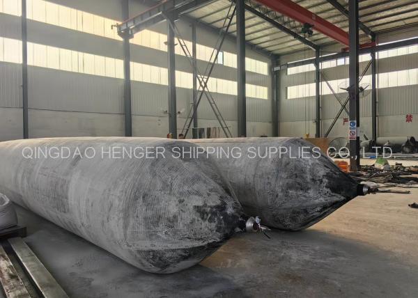 High Pressure Black Shiping Launching Heavy Lifting Inflatable Marine Rubber