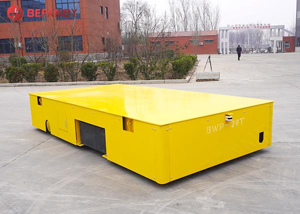 Buy cheap Battery Automated Transfer Heavy Load Cart Railless 15 Tons from wholesalers
